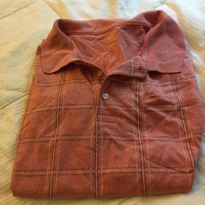 George Salmon Plaid Polo Style